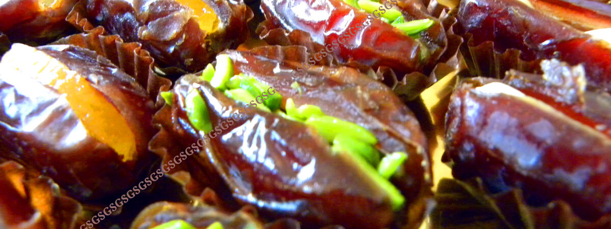 Dates Filled With Assorted Nuts