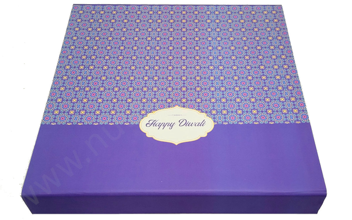 Diwali Nut Gift Boxes - Lilac 1/2 kg